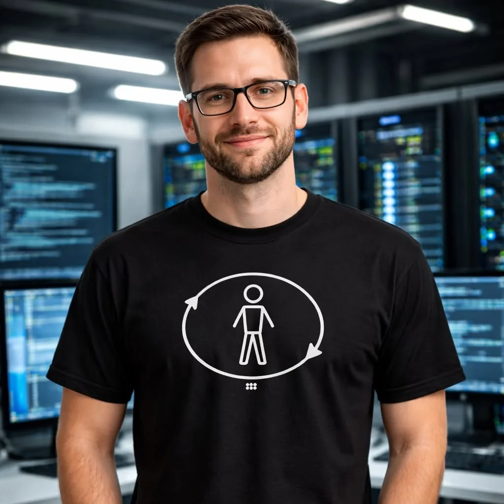 Human In The Loop AI T-Shirt 222 Threads
