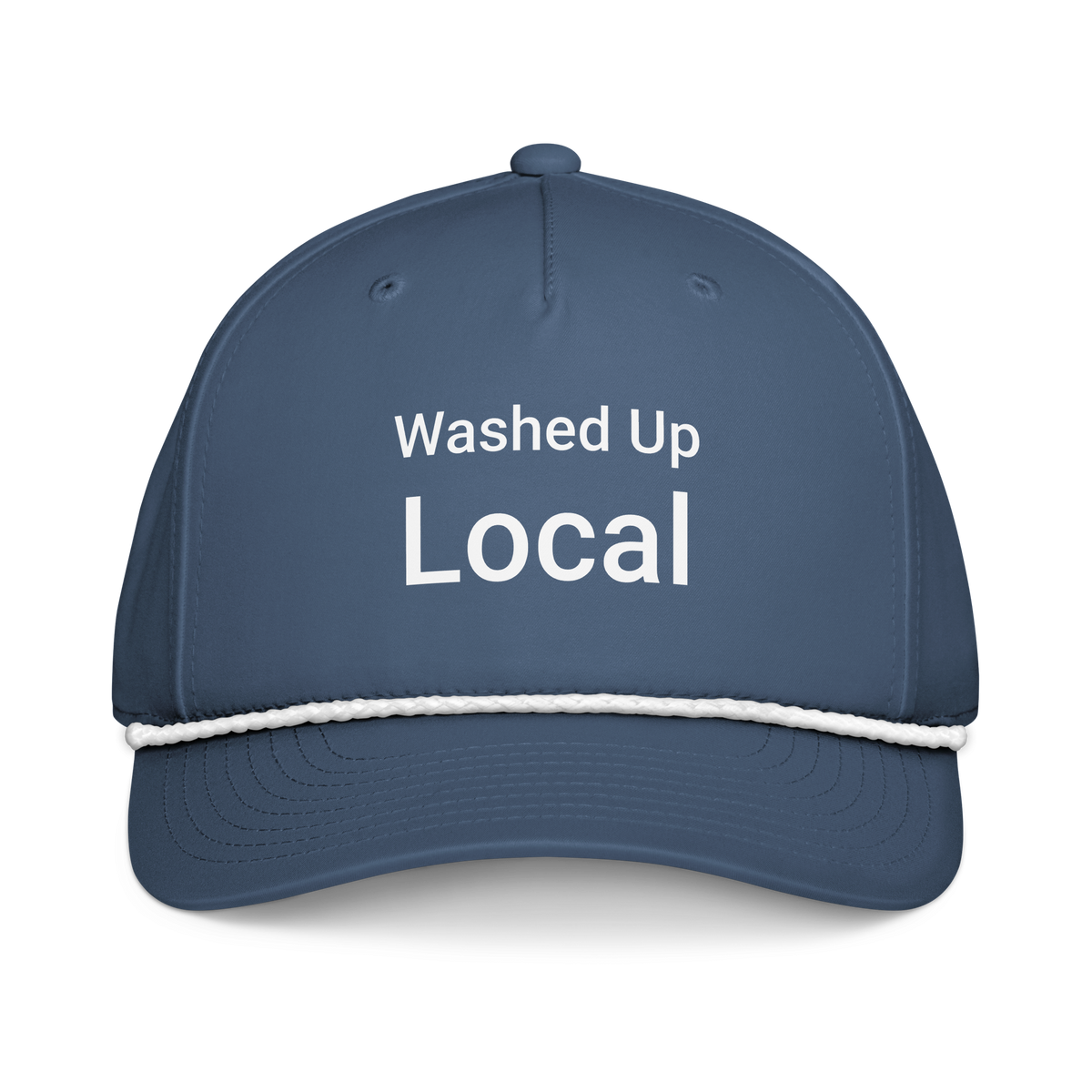 Washed Up Local Classic Rope Hat Light Blue/White | 222 Threads