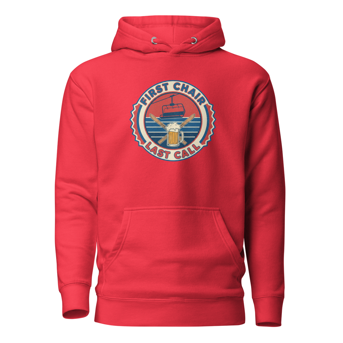 First Chair Last Call Hoodie Team Red | 222 Threads
