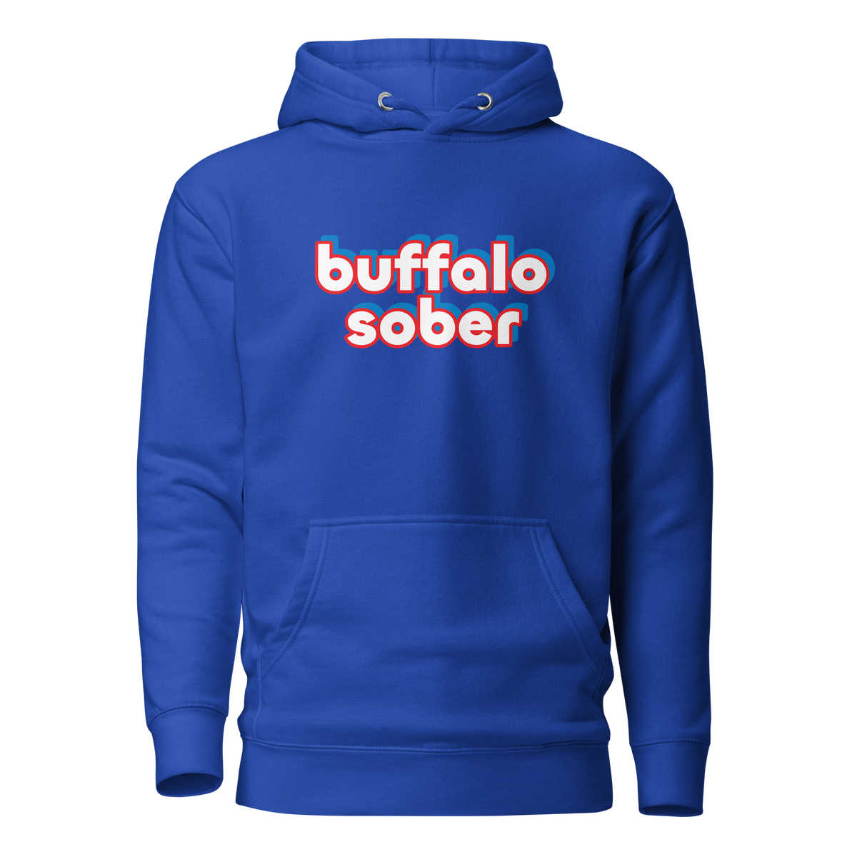 Buffalo Sober Hoodie Team Royal | 222 Threads