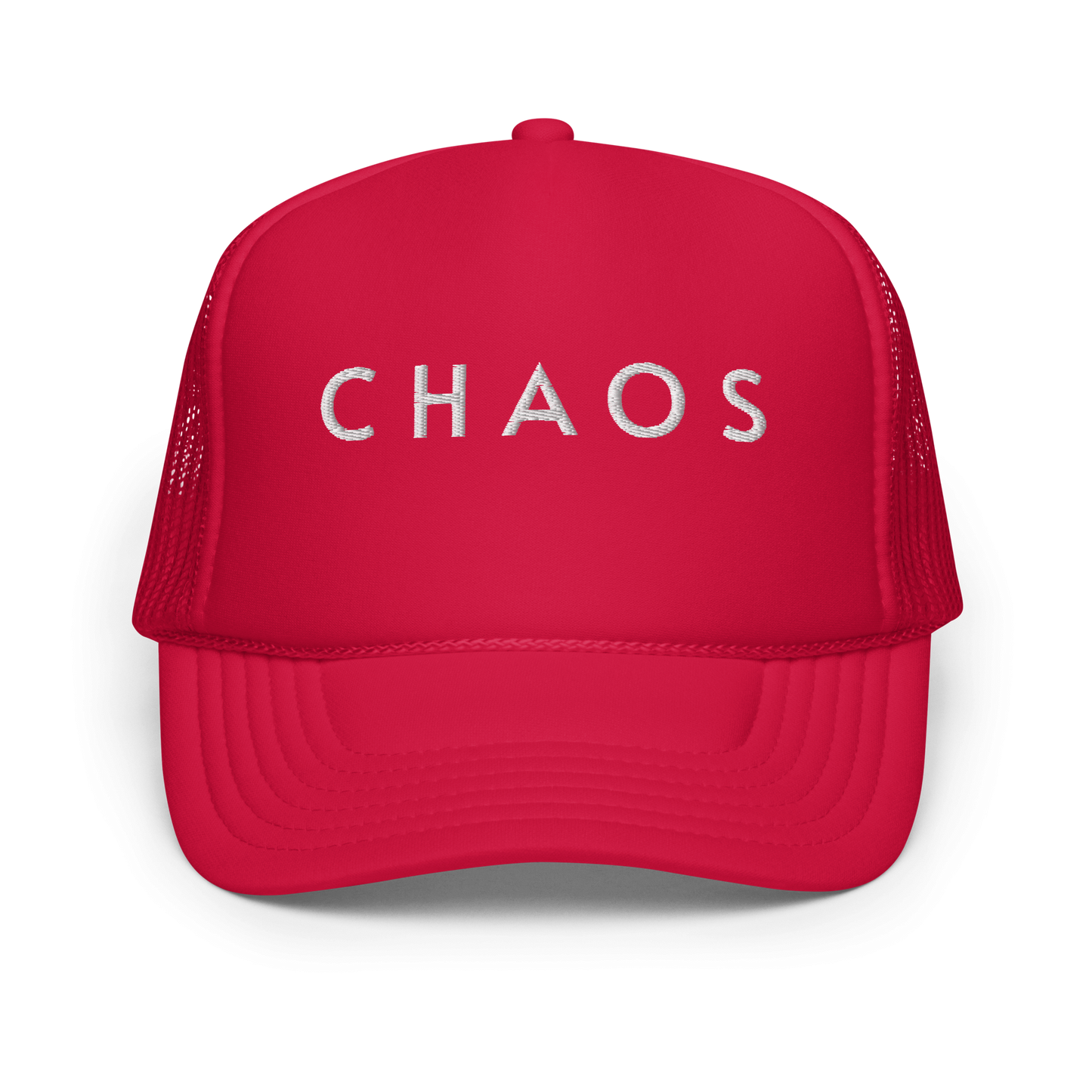 CHAOS Foam Trucker Hat - 222 Threads