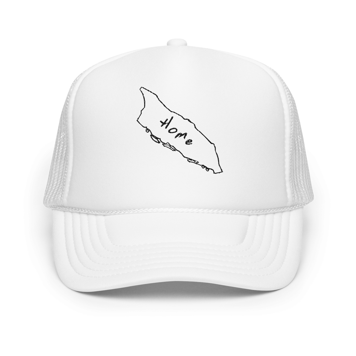Aruba Home Foam Trucker Hat - 222 Threads