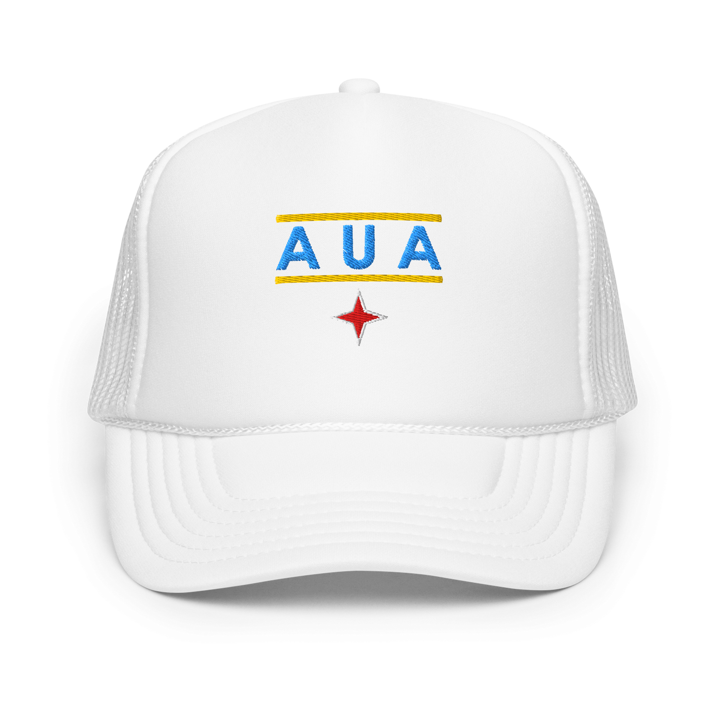 Aruba AUA Foam Trucker Hat - 222 Threads