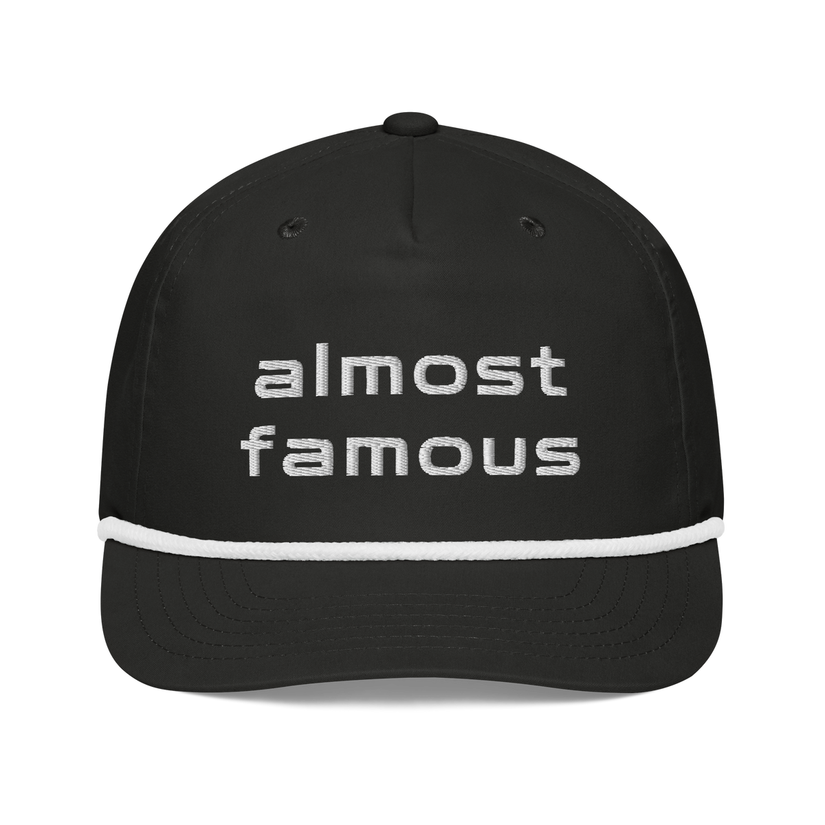 Almost Famous Rope Hat Black/White | 222 Threads