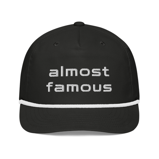 Almost Famous Rope Hat Black/White | 222 Threads