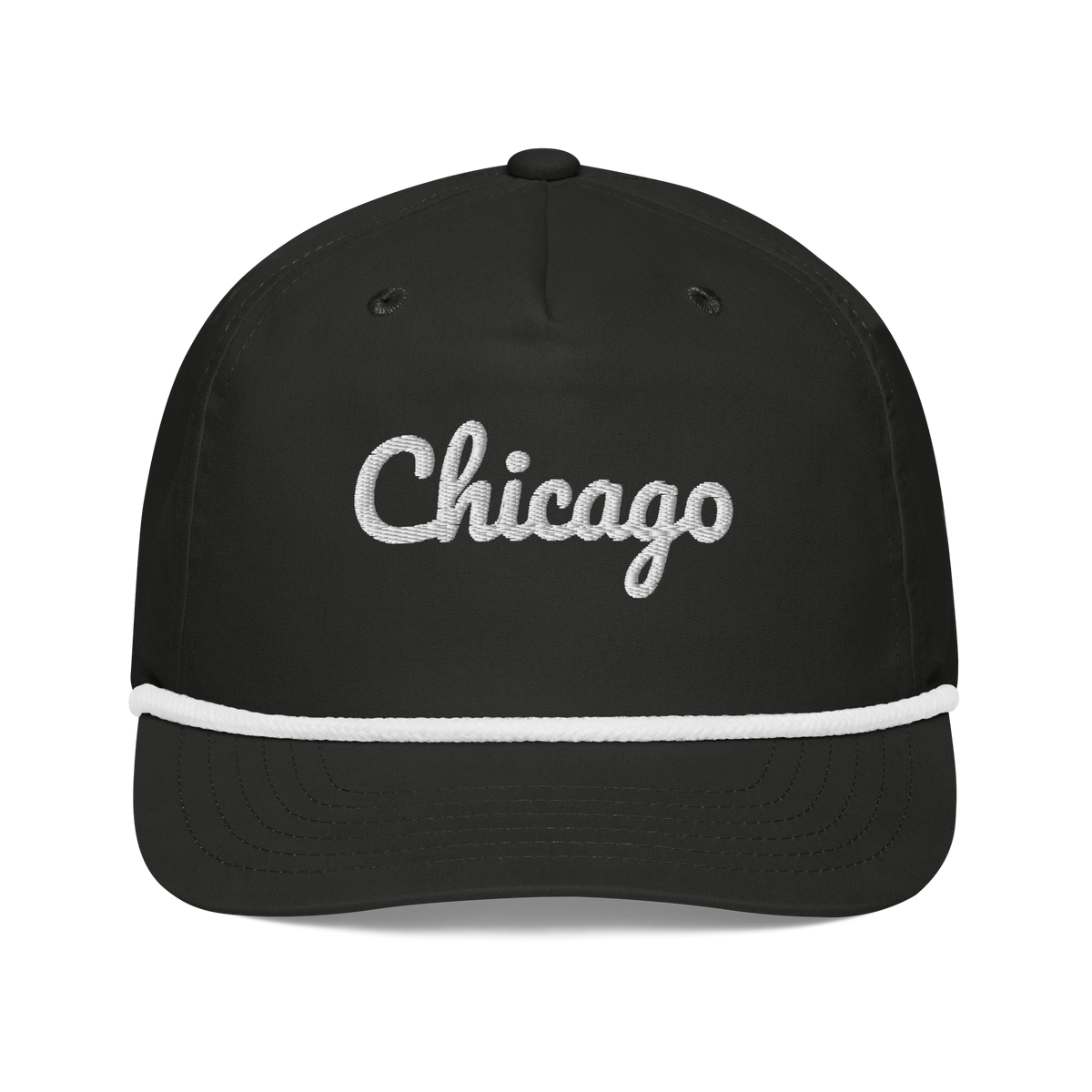 Chicago Rope Hat Black/White | 222 Threads