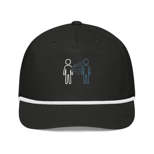 Digital Twin AI Rope Hat Black/White | 222 Threads