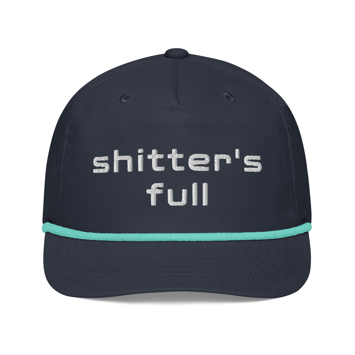 Shitter's Full Rope Hat Navy/Mint | 222 Threads