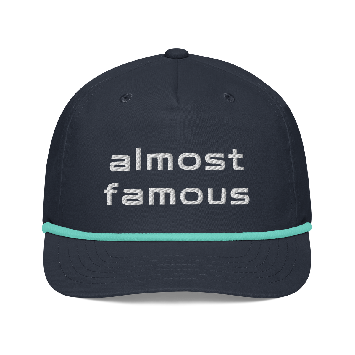 Almost Famous Rope Hat Navy/Mint | 222 Threads
