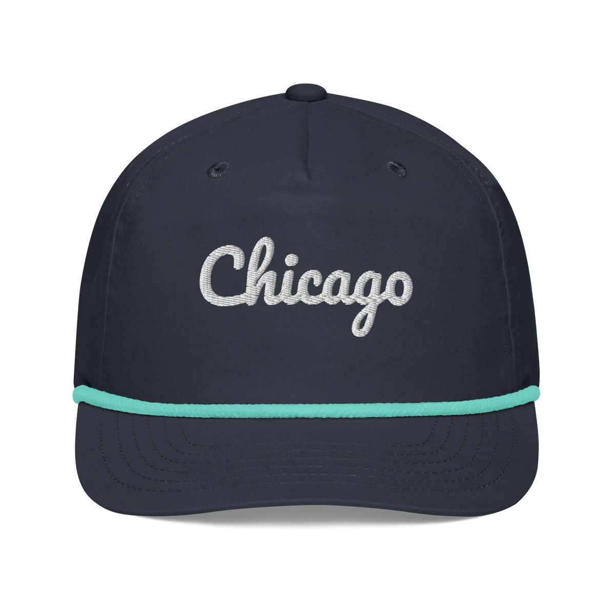 Chicago Rope Hat Navy/Mint | 222 Threads