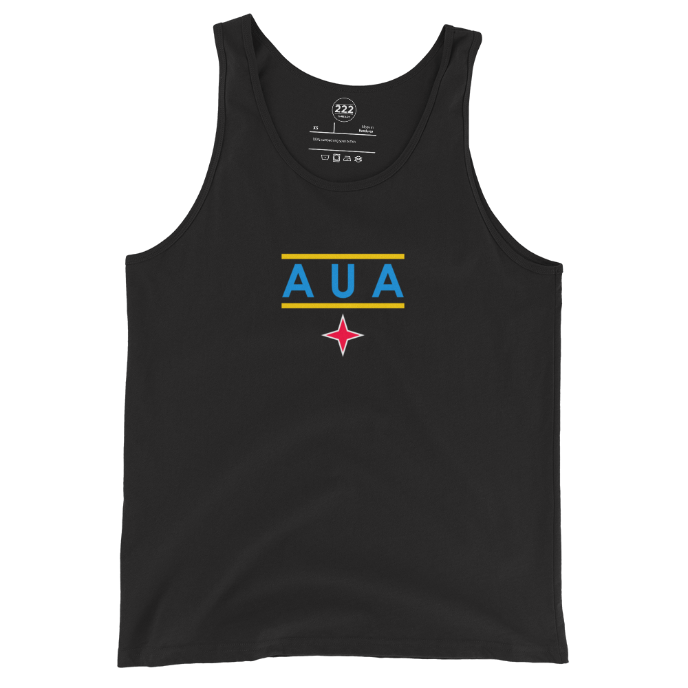 Aruba AUA Men's Tank Top Black | 222 Threads