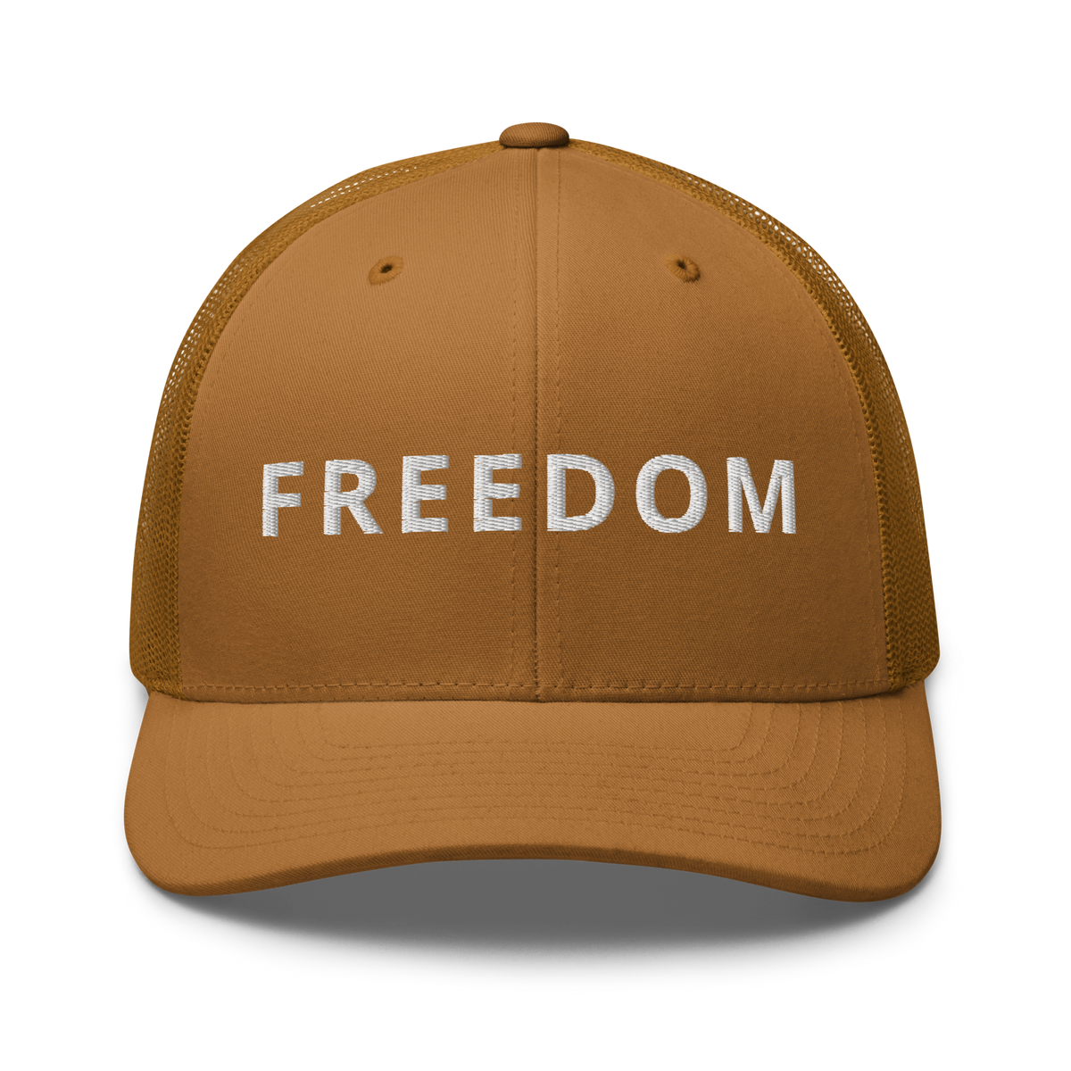 FREEDOM Trucker Cap Caramel | 222 Threads