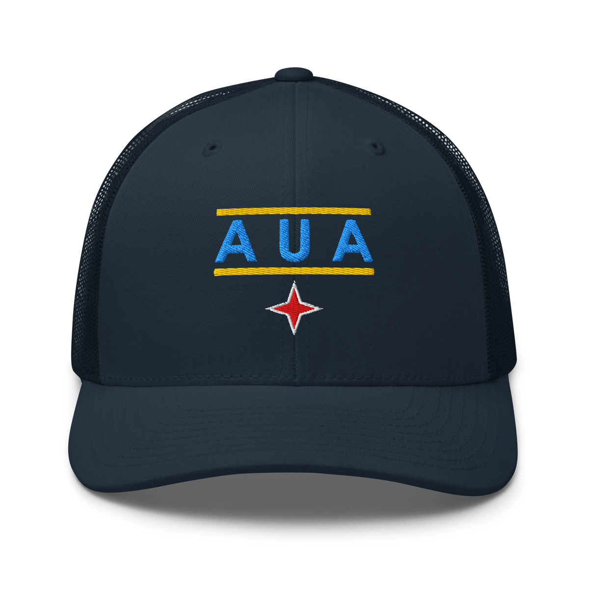 Aruba AUA Trucker Hat Navy | 222 Threads