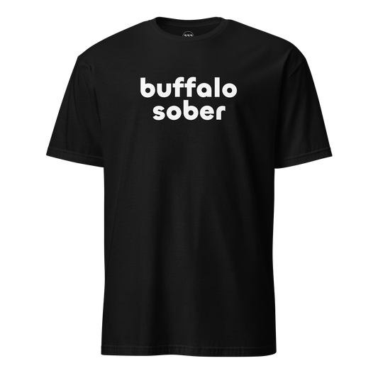 Buffalo Sober T-Shirt Black | 222 Threads