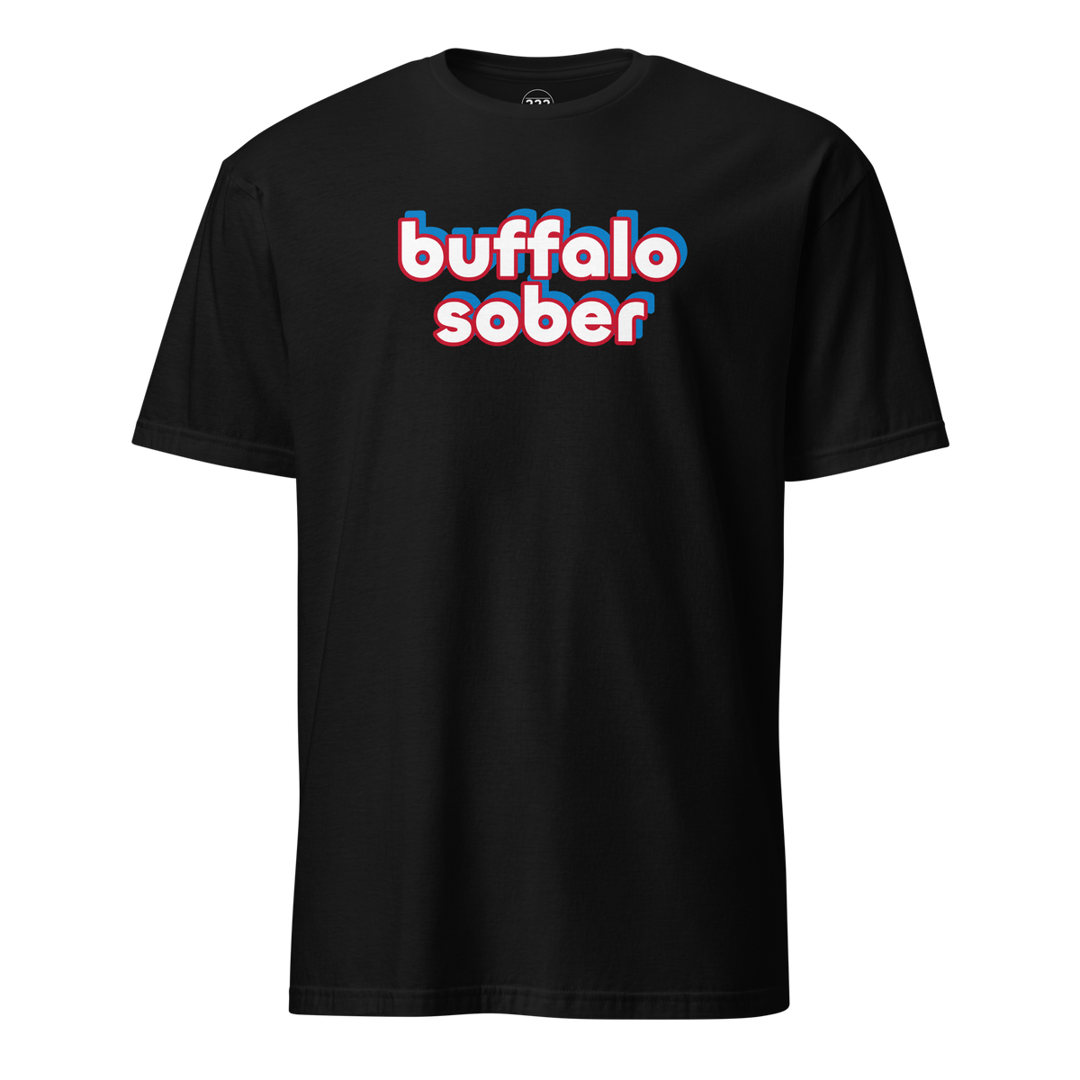 Buffalo Sober T-Shirt Black | 222 Threads