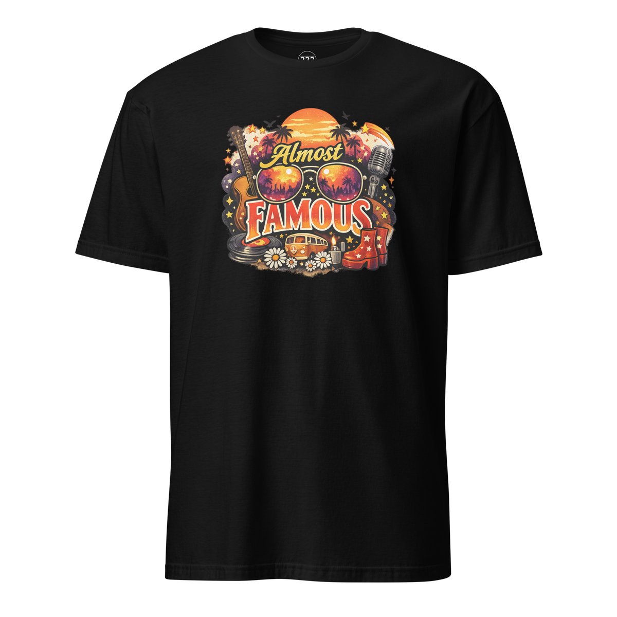 Almost Famous T-Shirt Black | 222 Threads
