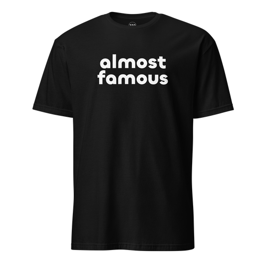 Almost Famous T-Shirt Black | 222 Threads