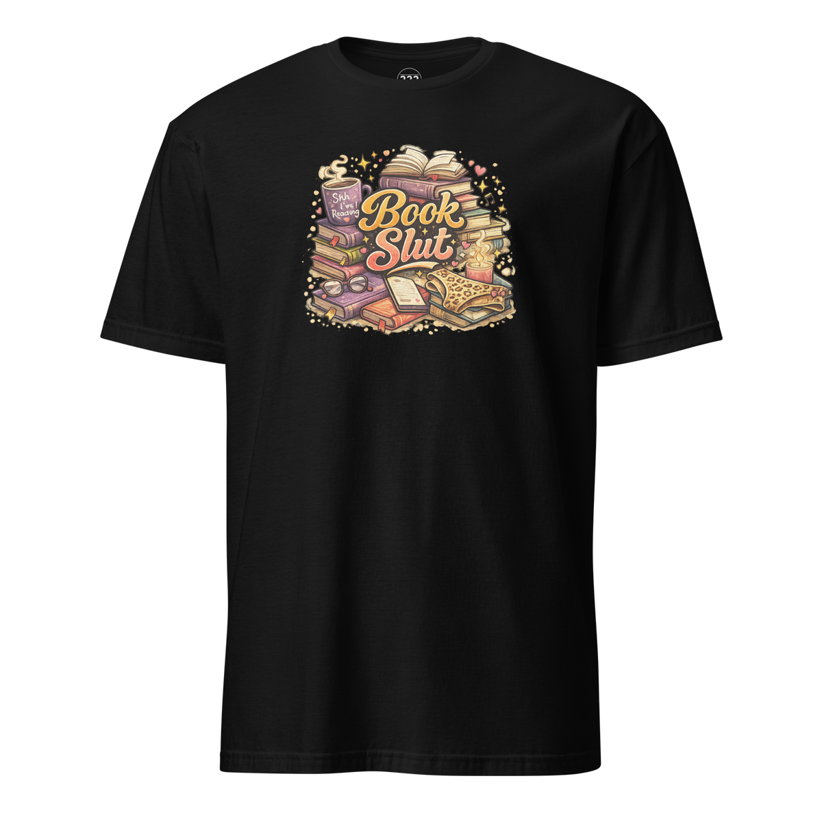 Book Slut T-Shirt Black | 222 Threads