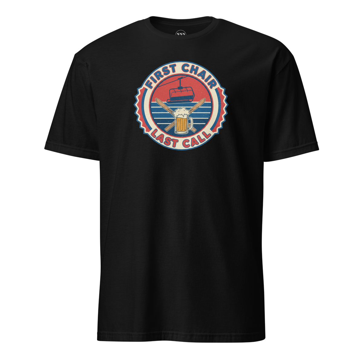 First Chair Last Call T-Shirt Black | 222 Threads