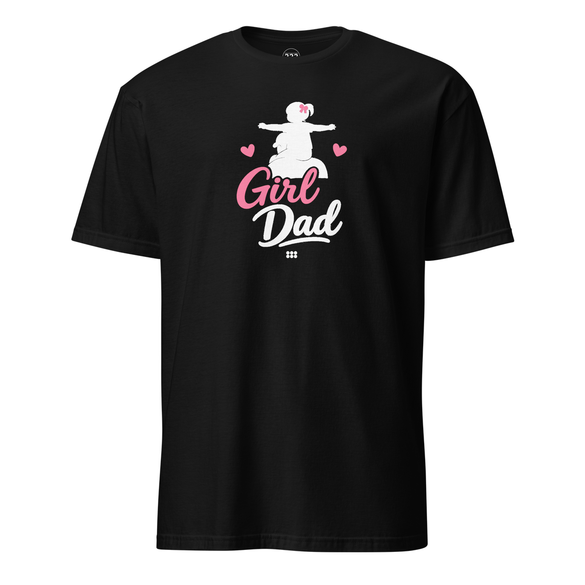 Girl Dad T-Shirt Black | 222 Threads