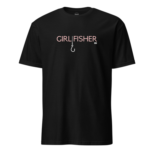 Girl Fisher T-Shirt Black | 222 Threads