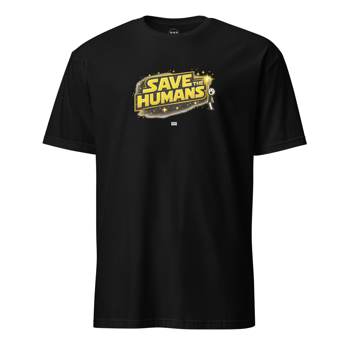 Save The Humans AI T-Shirt Black | 222 Threads