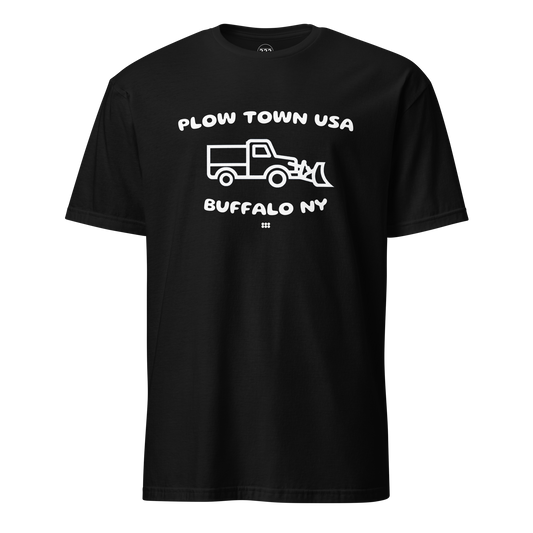 Plow Town Buffalo T-Shirt Black | 222 Threads