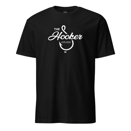 Hooker Charters Aruba T-Shirt Black | 222 Threads