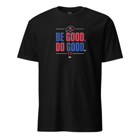 Be Good Do Good Buffalo T-Shirt Black | 222 Threads