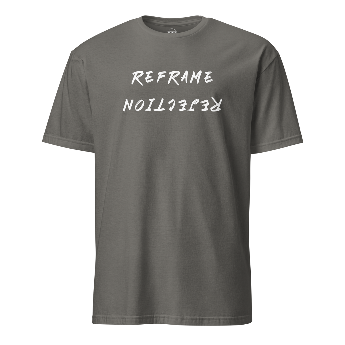 REFRAME REJECTION T-Shirt Charcoal | 222 Threads