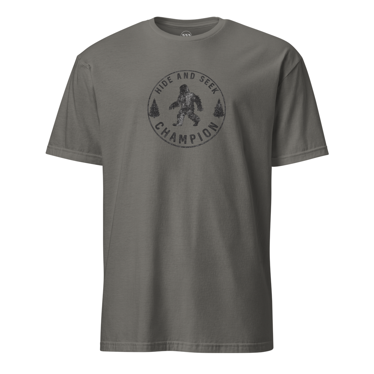 Hide And Seek Champion T-Shirt Charcoal | 222 Threads