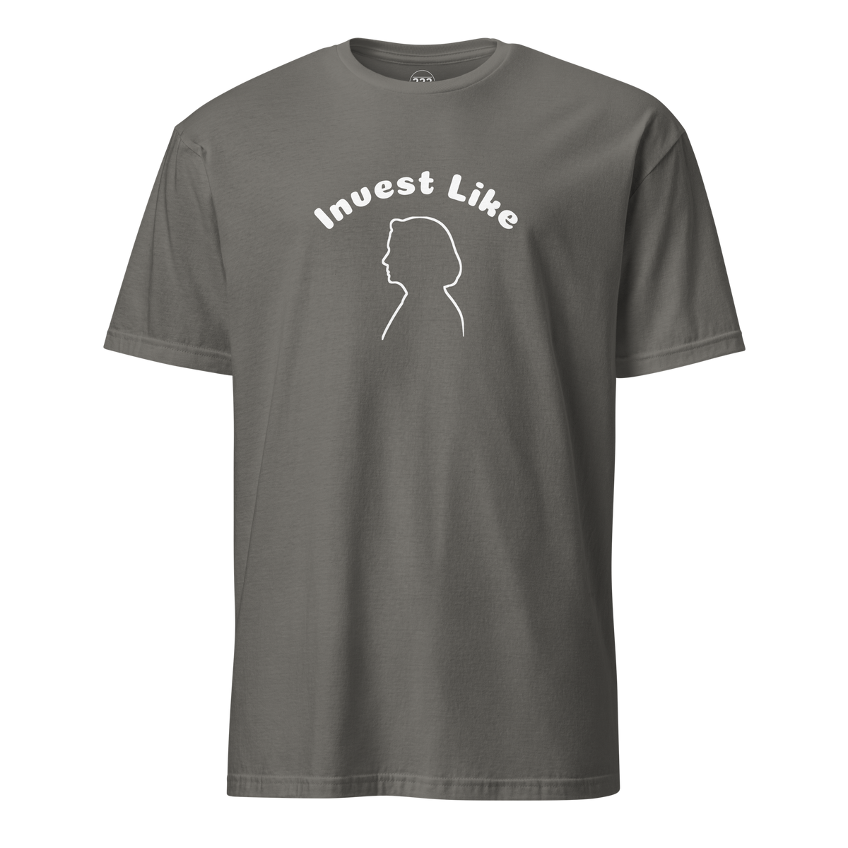 Invest Like Nancy T-Shirt Charcoal | 222 Threads