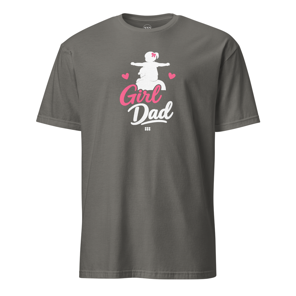 Girl Dad T-Shirt Charcoal | 222 Threads
