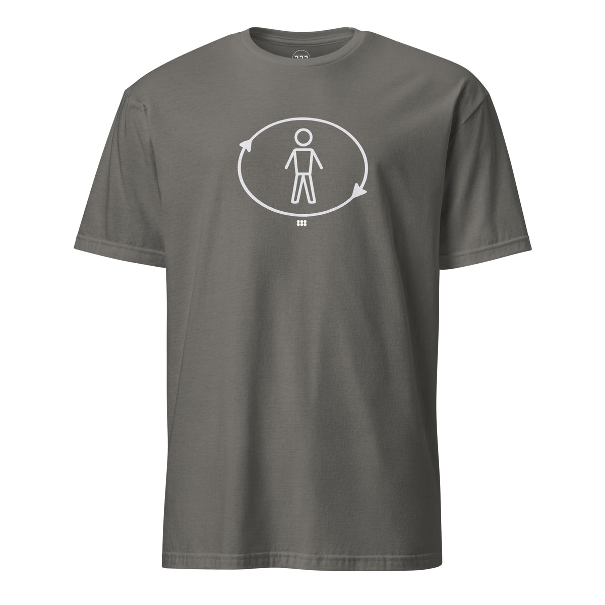 Human In The Loop AI T-Shirt Charcoal | 222 Threads