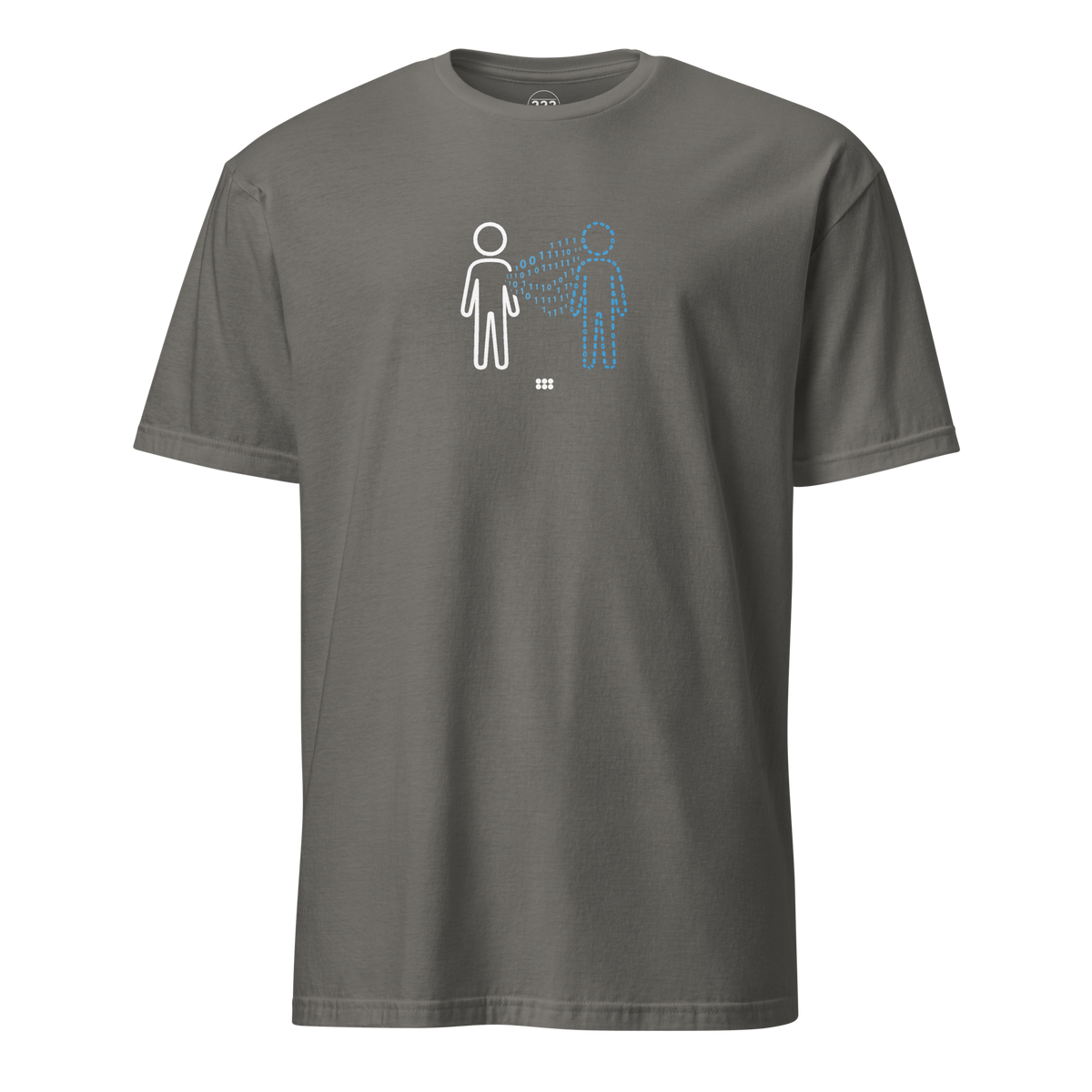 Digital Twin AI T-Shirt Charcoal | 222 Threads