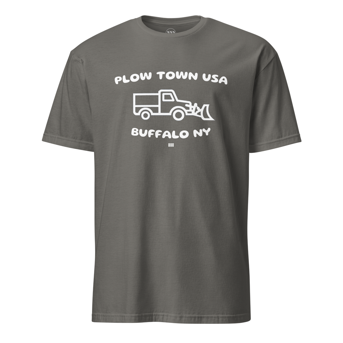 Plow Town Buffalo T-Shirt Charcoal | 222 Threads