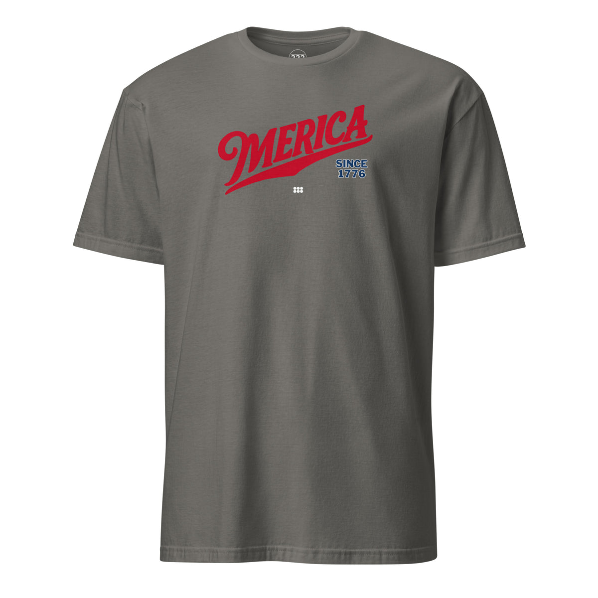 Merica Since 1776 T-Shirt Charcoal | 222 Threads