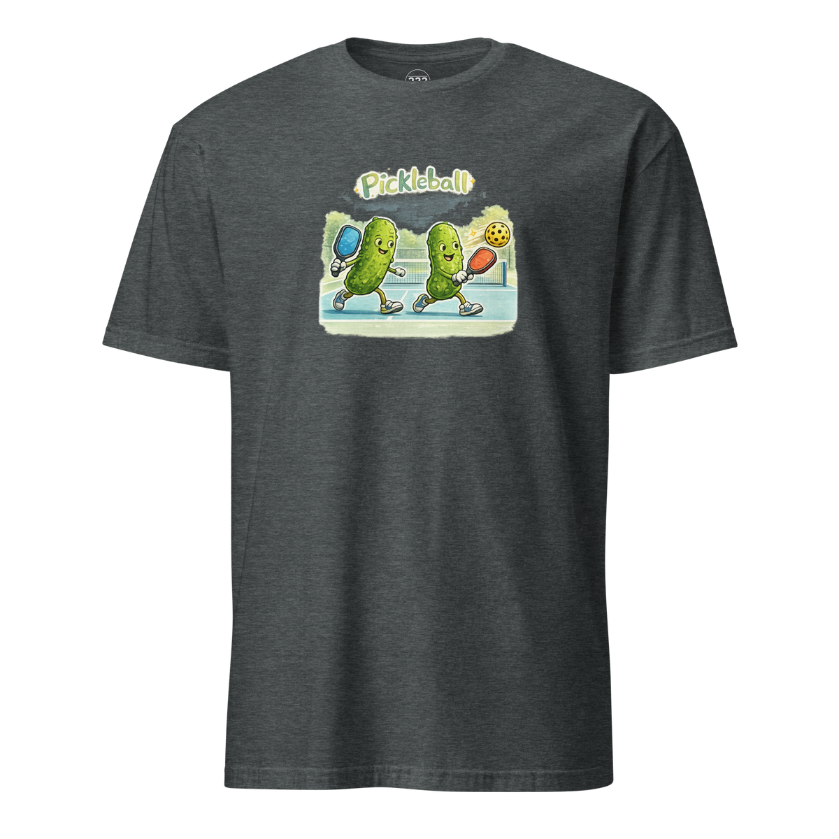 Pickleball T-Shirt Dark Heather | 222 Threads
