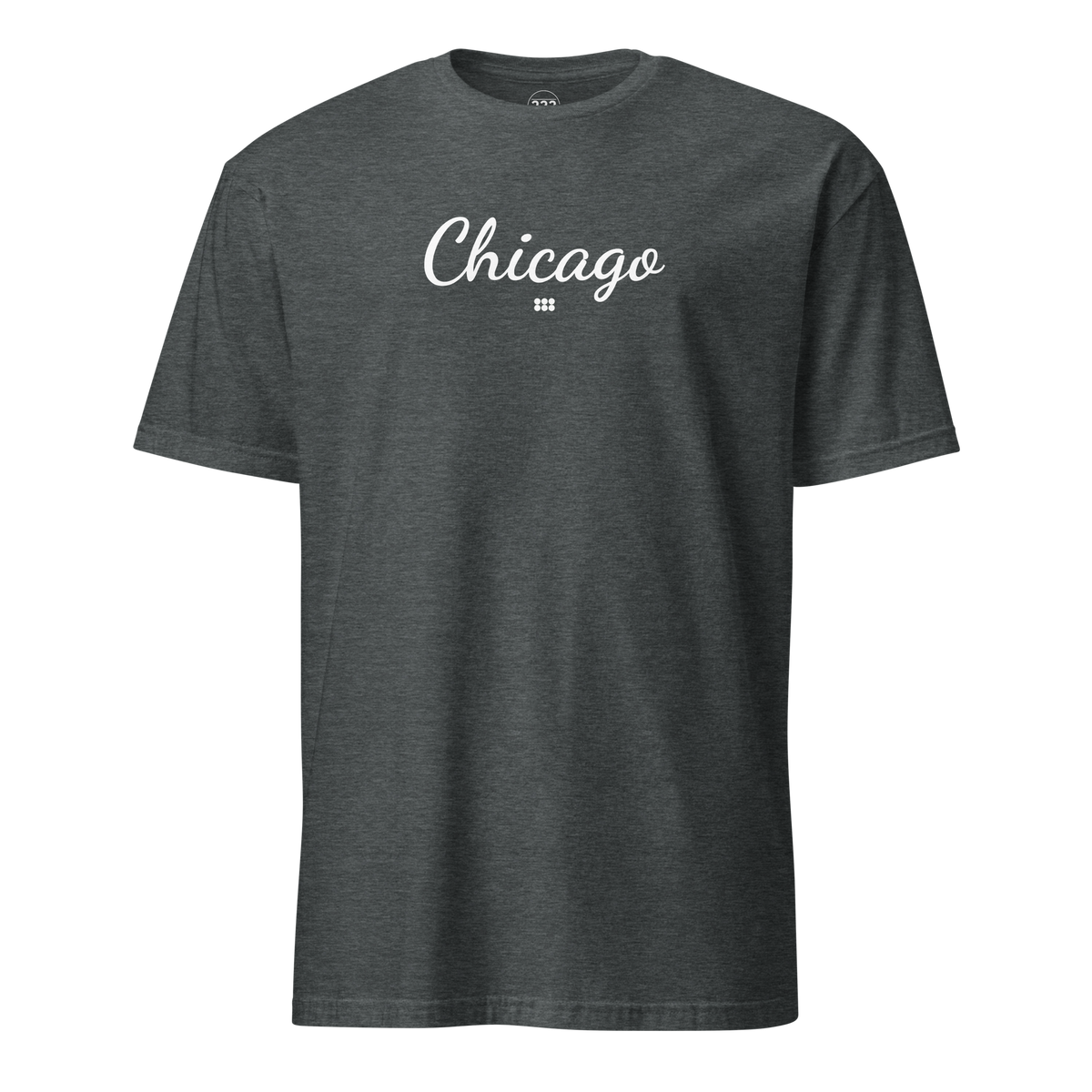 Chicago T-Shirt Dark Heather | 222 Threads