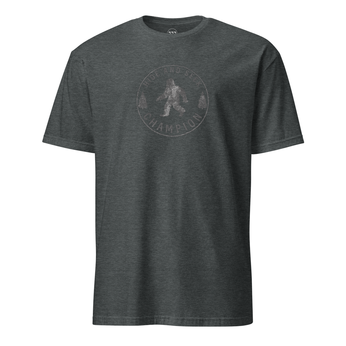 Hide And Seek Champion T-Shirt Dark Heather | 222 Threads