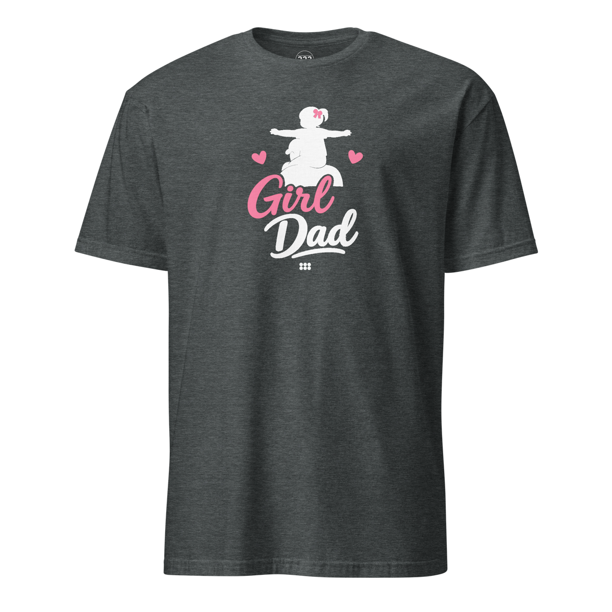 Girl Dad T-Shirt Dark Heather | 222 Threads