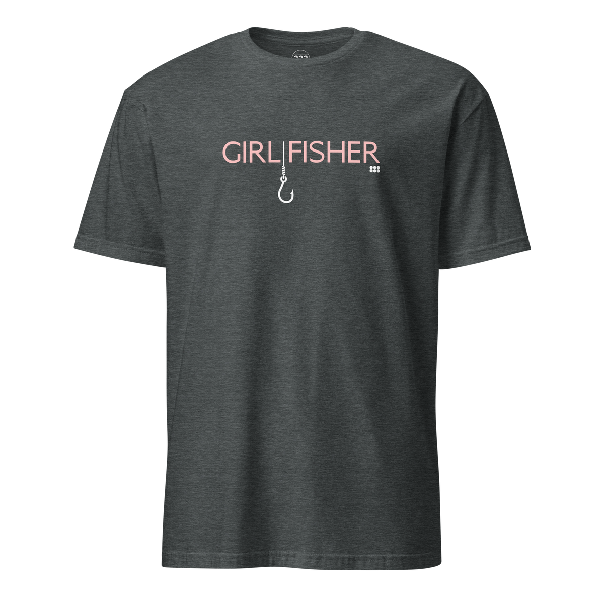 Girl Fisher T-Shirt Dark Heather | 222 Threads