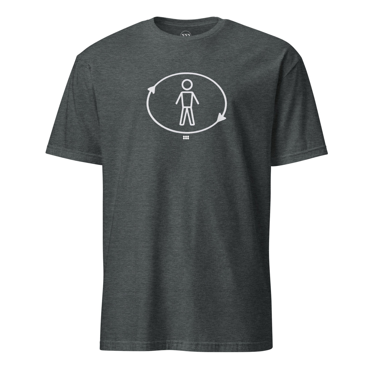 Human In The Loop AI T-Shirt Dark Heather | 222 Threads