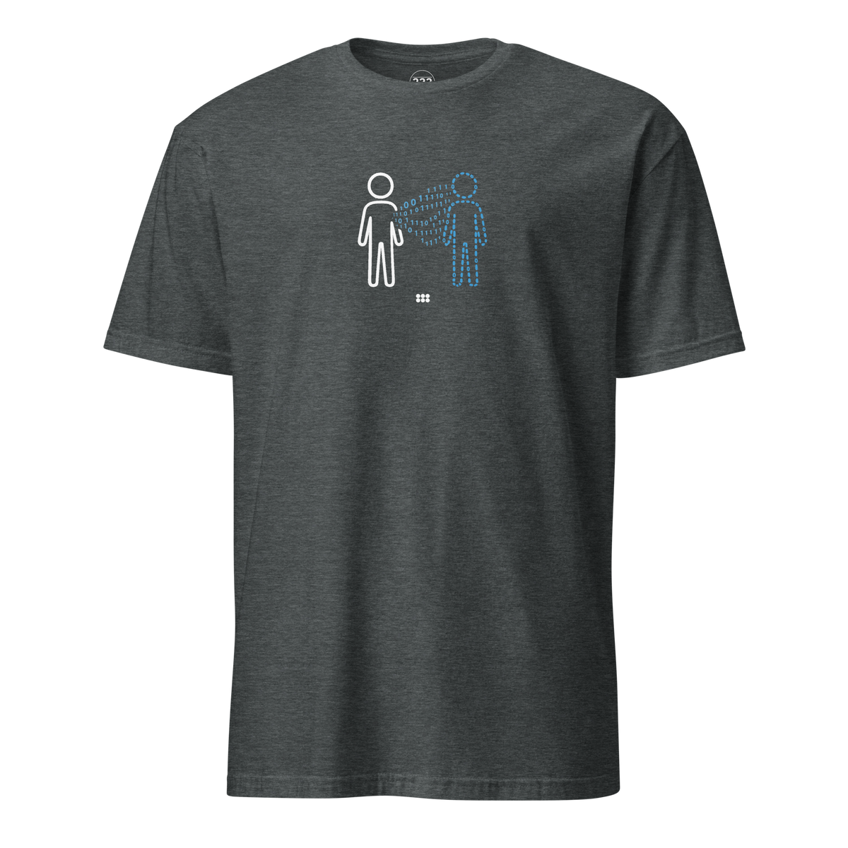 Digital Twin AI T-Shirt Dark Heather | 222 Threads