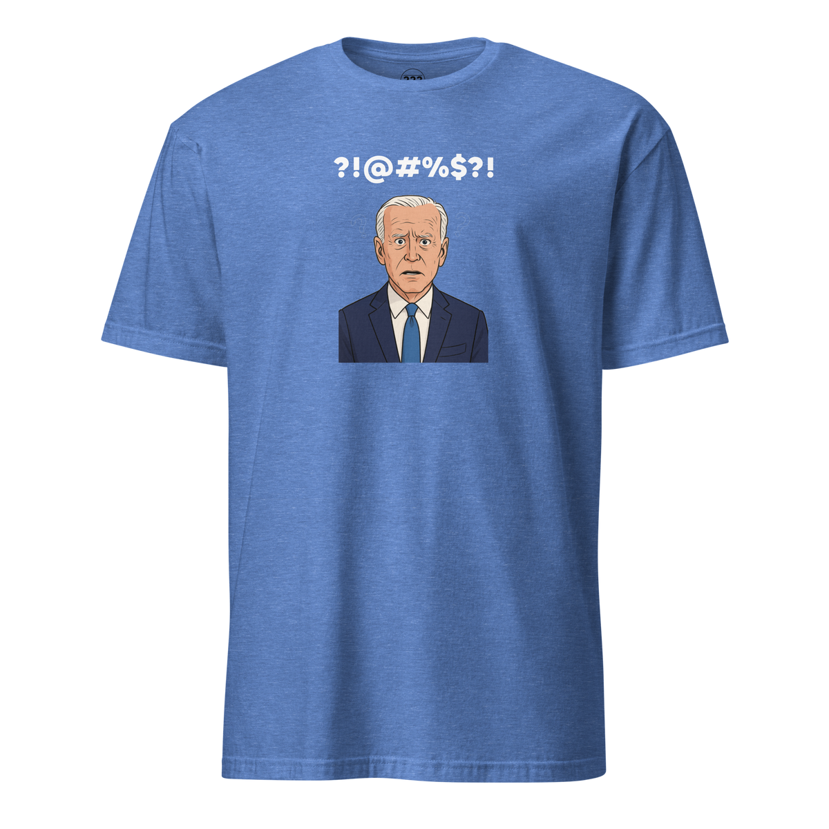 CONFUSED T-Shirt Heather Royal | 222 Threads
