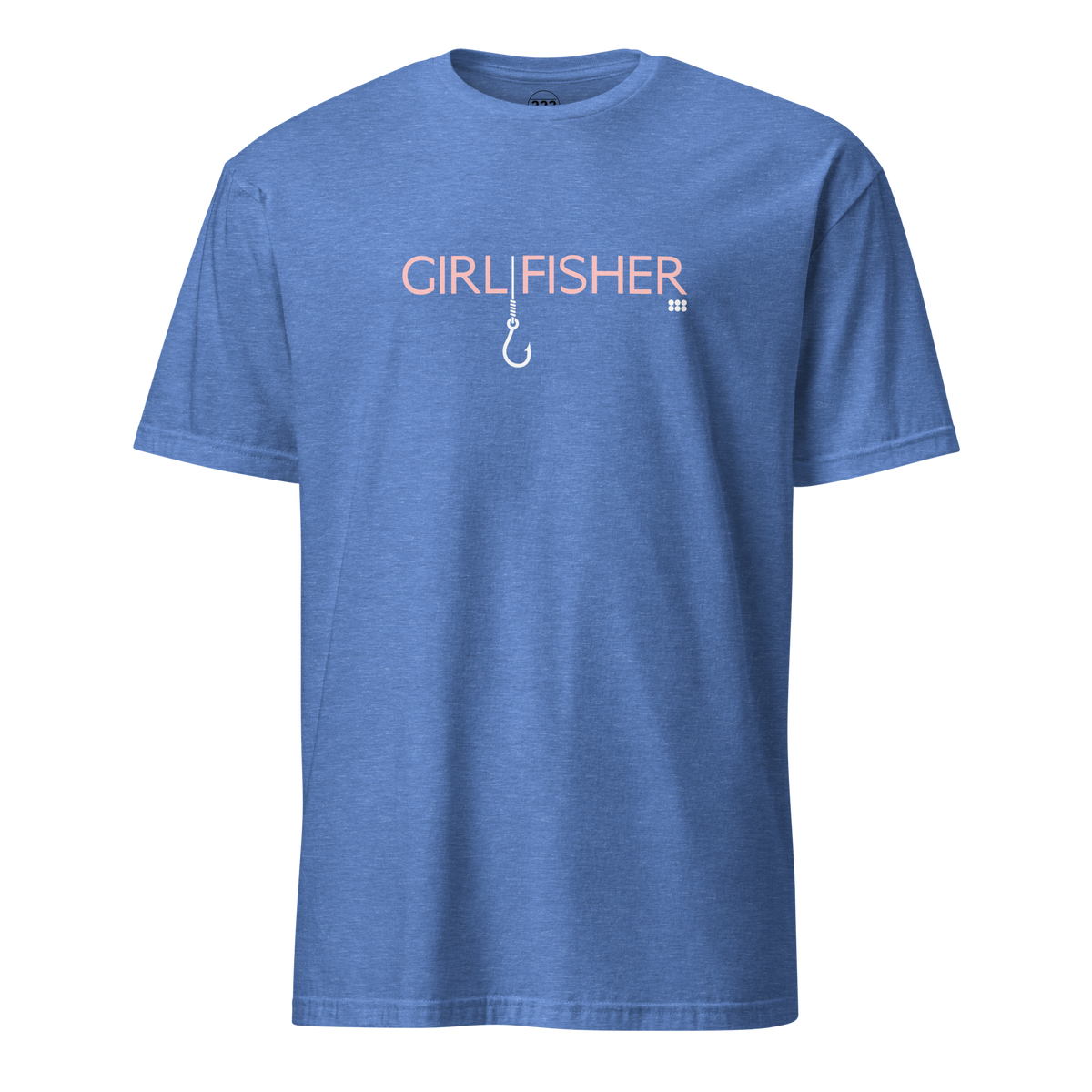 Girl Fisher T-Shirt Heather Royal | 222 Threads