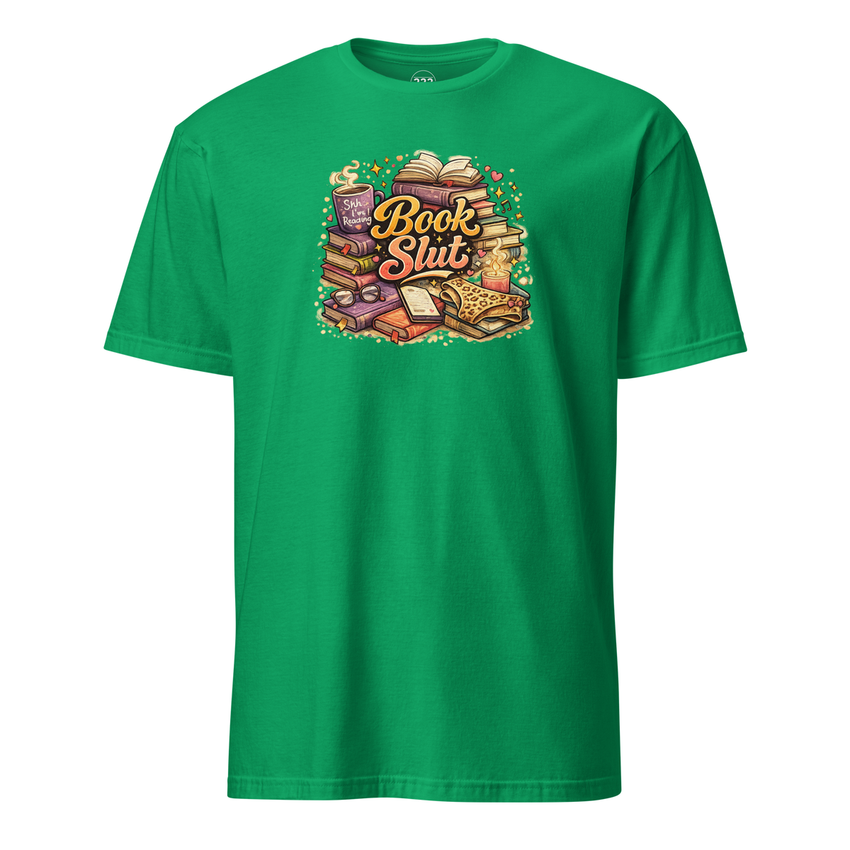 Book Slut T-Shirt Irish Green | 222 Threads