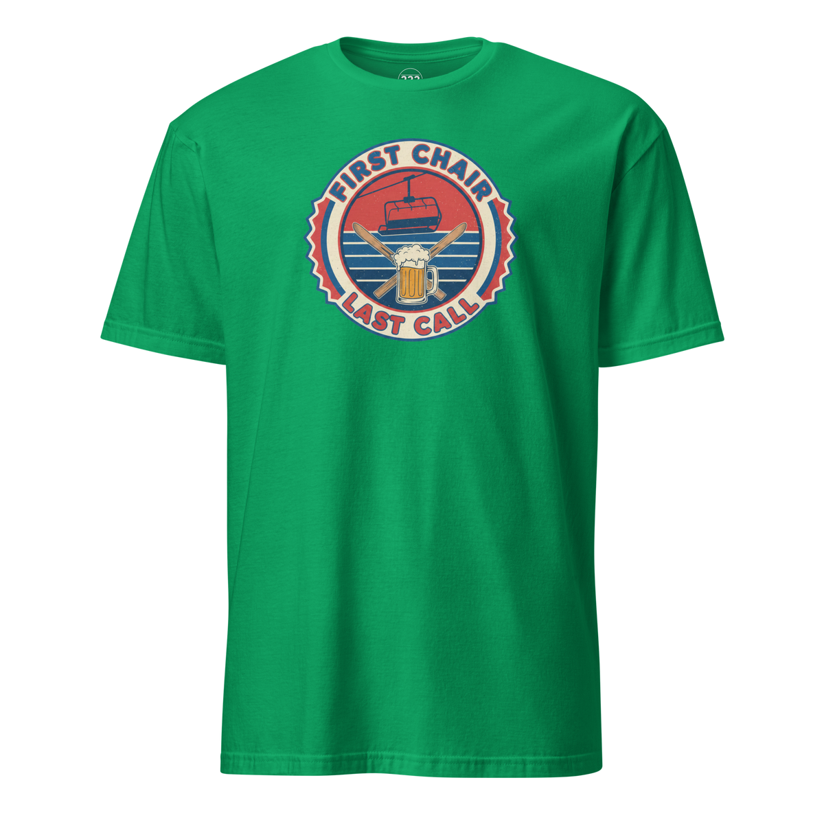 First Chair Last Call T-Shirt Irish Green | 222 Threads