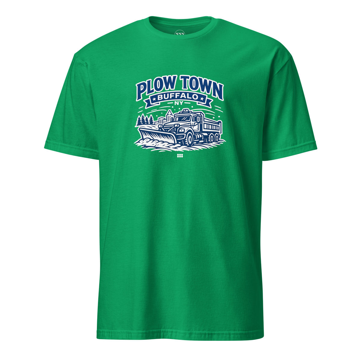 Plow Town Buffalo T-Shirt Irish Green | 222 Threads