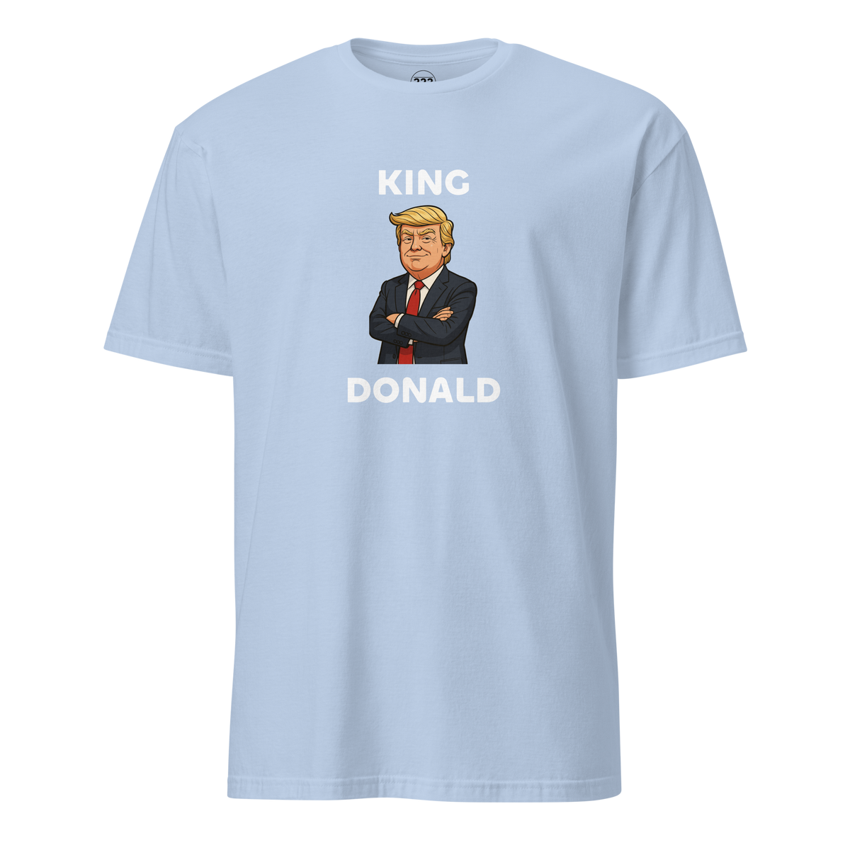 KING DONALD T-Shirt Light Blue | 222 Threads